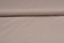 Baumwolle heavy taupe-braun