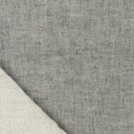 Baumwoll Musselin melange chambray anthrazit