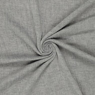 Baumwoll Musselin melange chambray jeans-metalblau