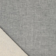 Baumwoll Musselin melange chambray jeans-metalblau