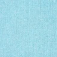 Baumwoll Musselin melange chambray aqua