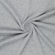 Baumwoll Musselin melange chambray jeans blau