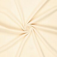 Baumwoll Musselin uni hell beige