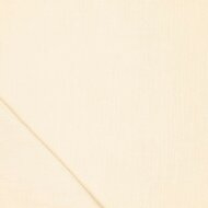 Baumwoll Musselin uni hell beige