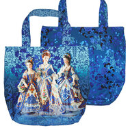 Taschenpanel Canvas Delft Blue Elegance