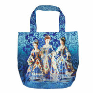 Taschenpanel Canvas Delft Blue Elegance