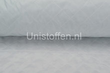 Steppstoff wattiert,weiss