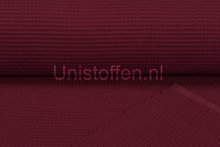 Waffeltuch fein dunkelrot