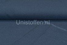 Waffeltuch fein blau