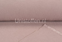 Waffeltuch fein altrosa 1