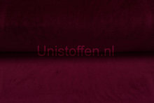 Nicky Velours ,dunkel magenta