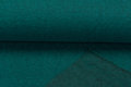 Sweat meliert Black Yarn petrol