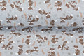 Alpenfleece bedruckt glitzer AG65 Fam Fox