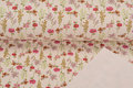 Alpenfleece bedruckt butterfly flowers NA592