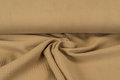 Baumwoll Musselin uni camel