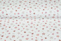 Baumwolljersey bedruckt Anise rosa