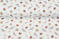 Baumwoll Musselin bedruckt cotton twigs