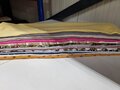 Stoffrestepaket 15 Stück musselin  bedruckt