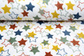 Wellness fleece bedruckt colorful stars