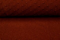 Boiled wool fluffy uni dots rost