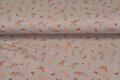 Baumwolljersey bedruckt digital bird twigs 1