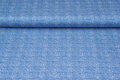 Baumwoll Popeline Bedruckt stripes blau