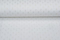 Baumwoll Musselin bedruckt bedrukt Foil Rectangle ecru-gold
