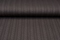 Strickstoff mit Zopfmuster braun