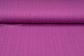 Strickstoff mit Zopfmuster fuchsia
