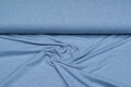 Baumwolljersey Meliert blau
