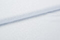 Futterstoff Jacquard Little Flower VO36 weiss