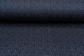 Strickstoff Jacquard little dots schwarz-hellgrau