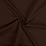 Baumwolljersey dunkelbraun