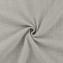 Baumwoll Musselin melange hellgrau