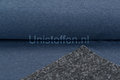 Alpenfleece blau meliert