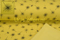 Alpenfleece bedruckt Glitzer AG21 Dandelion