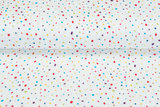 Baumwoll Musselin bedruckt Dots multicolor_