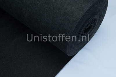 Filz 3mm dunkelgrau meliert