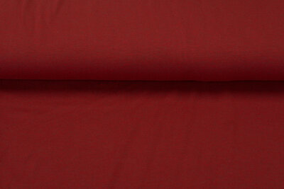 Baumwolljersey Meliert Black Yarn dunkelrot 1